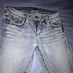 Silver jeans